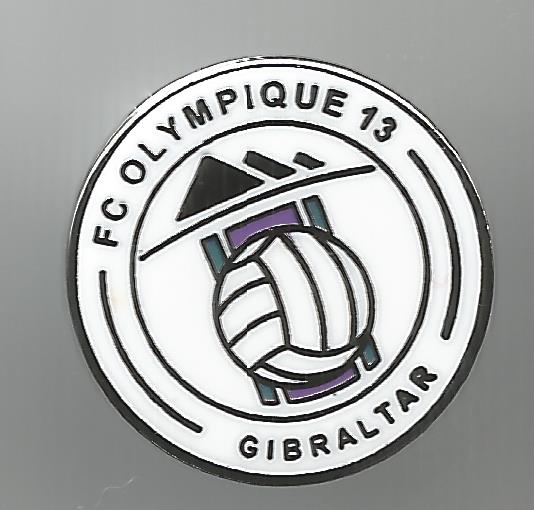 Pin FC Olympique 13 Gibraltar